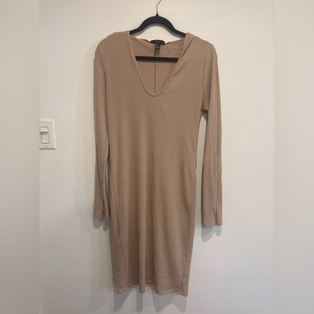 Forever 21 Ribbed Knit Bodycon Sweater Dress